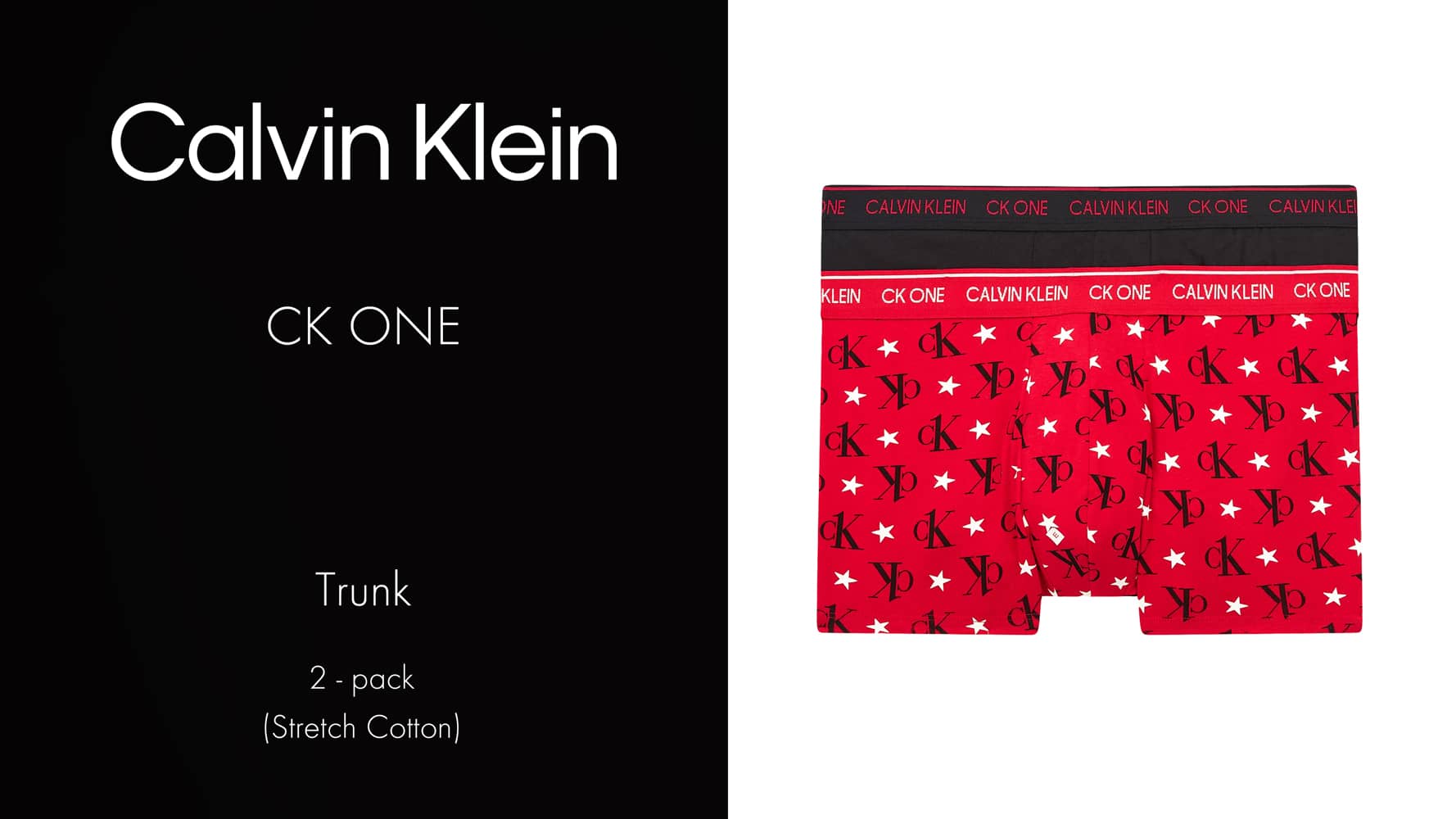 2p Trunk - CK One Cotton