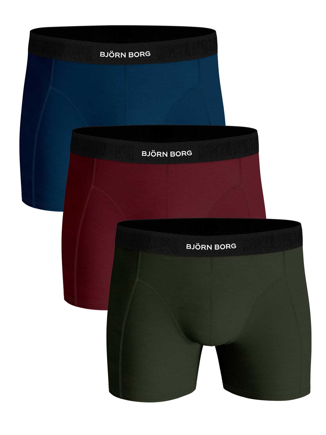 Premium Cotton Shorts - 3 pack