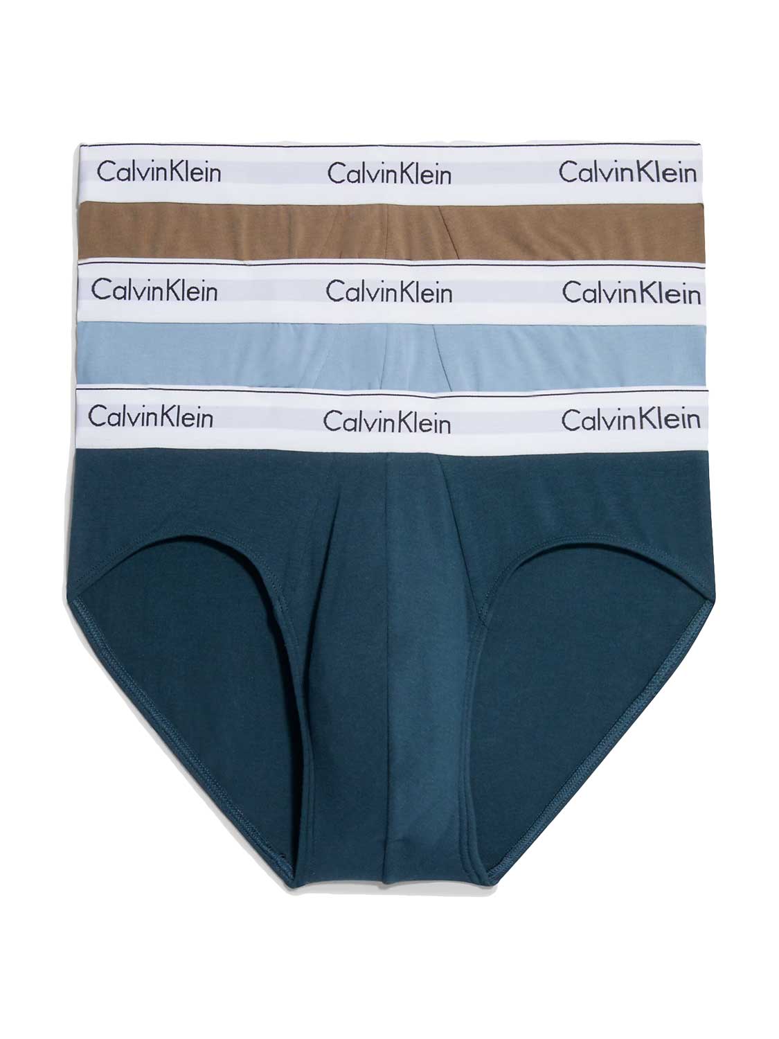 Calvin Klein - 3p Hip Briefs - Modern Cotton -