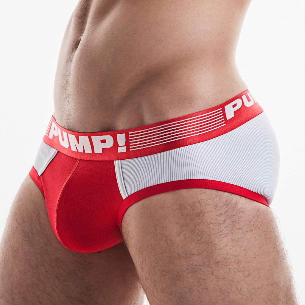 Brief - Red Ribbed