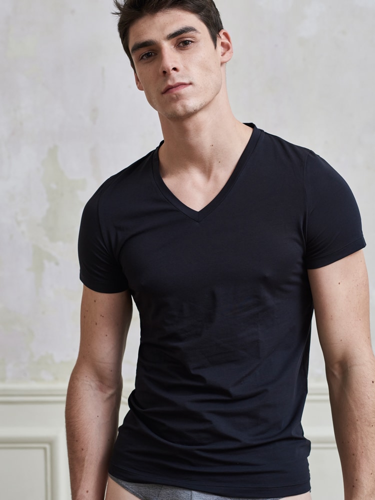 T-Shirt V-neck - Supreme Cotton T-Shirt V-neck - Supreme Cotton